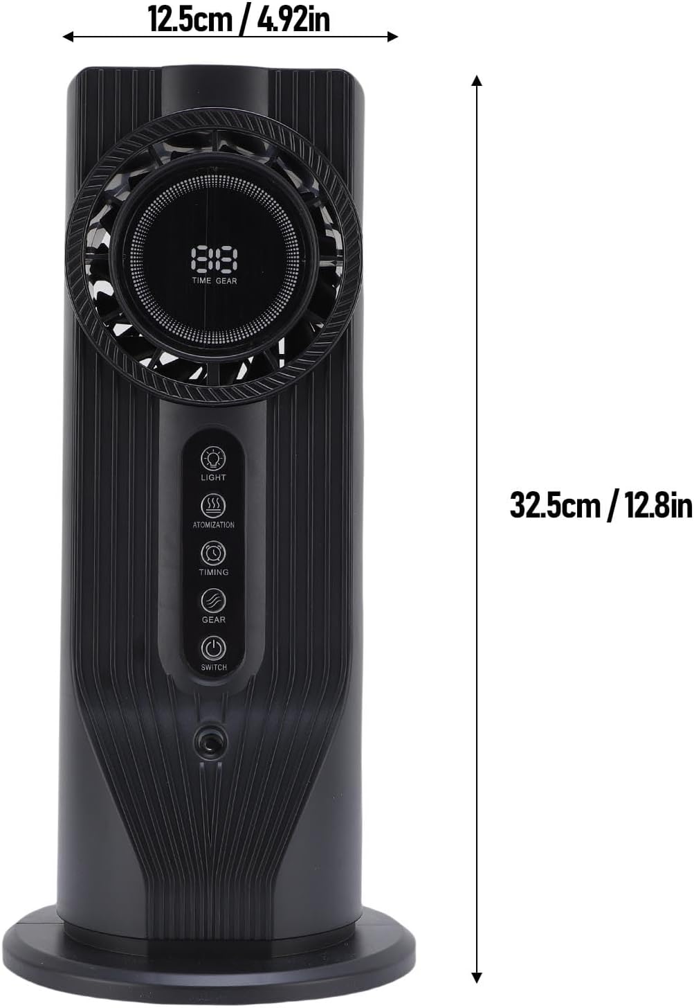 Hyuduo Refroidisseur D'air Portable, Matériau ABS, 6 Vitesses Réglables, Minuterie De 6 Heures, Idéal Pour Les Bureaux Et Les Dortoirs