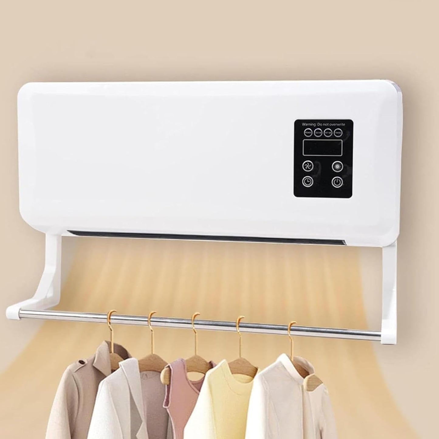 Mini Ventilateur De Climatiseur Portable Sans Conduit Mural Avec Télécommande, Unité De Refroidissement Et De Chauffage 2-en-1, Refroidisseur Climato Compact à Faible Bruit Ultra Silencieux, Appareil