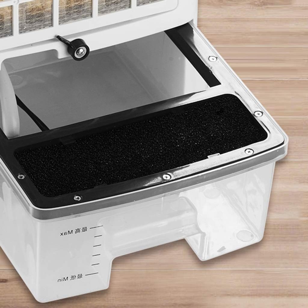 Ventilateur De Climatiseur Portable Pour Bureau, Refroidisseur D'air Ultra Silencieux Avec Télécommande, Unité De Climatisation Refroidie à L'eau Simple Pour Dortoir, Ventilateur D'air Froid Portable