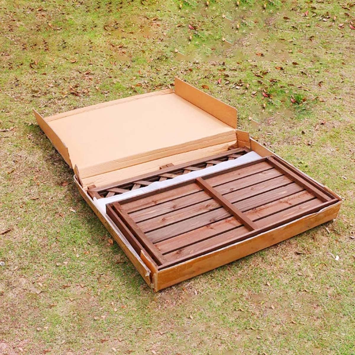 Housse En Bois Massif Pour Climatiseur – Grille Décorative Pour Climatiseurs Et Pompes à Chaleur Améliore La Protection Esthétique De La Maison Design Résistant Aux Intempéries