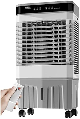  Climatiseur Portable 3 En 1, Refroidisseur D'air Par évaporation Pour Espace Personnel, Ventilateur De Refroidissement Humidifiant à Réglage De La Vitesse à 3 Positions Avec Fonction D'oscil