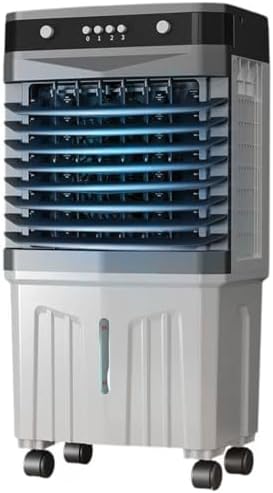 GENERIC Refroidisseur D'air Portable 3-en-1 Unité De Climatisation évaporative, 1800CFM Ventilateur De Refroidissement Rapide Avec Télécommande, Grand Réservoir D'eau, Fonctionnement Silencieux Pour La Chambr