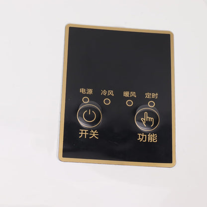  TOPINCN Mini Climatiseur Mural, Chauffage Rapide Avec Minuterie Et Télécommande, Climatiseur Portable Intelligent, Avec Télécommande Pour Le Bureau à Domicile