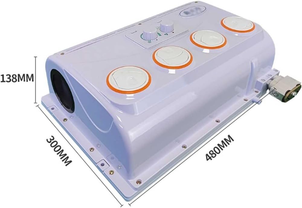  Climatiseur électrique De Toit Générique Pour Voitures, RV, Camions, Pelleteuses, Véhicules Agricoles, Buses, Camionnettes, 12 V, 24 V