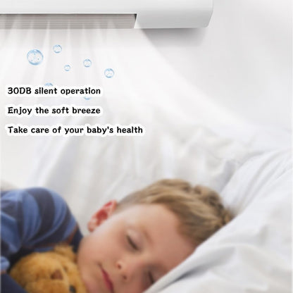  Mini Climatiseur 2000 W Avec Fonction Chauffage - Unité De Climatisation Murale Pour La Maison, Le Bureau, La Chambre, Le Salon - Télécommande Incluse
