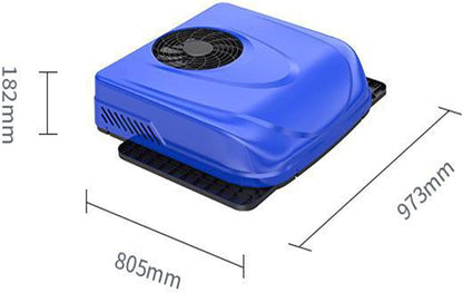  Climatiseur Double Rotor 12 V/24 V, Climatiseur De Toit CC, Climatiseur Électronique À Onduleur, Pour Camion Et Camping-Car