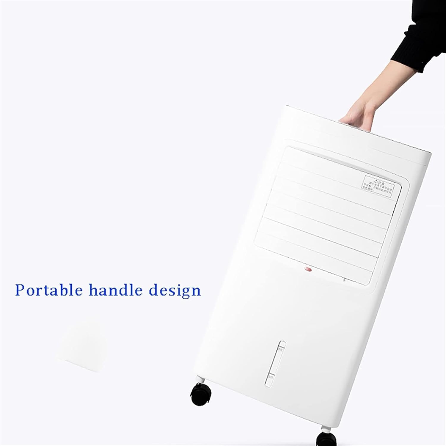 GENERIC Refroidisseur D'évaporation Portable Avec Télécommande - Unité De Refroidissement Mobile Efficace Pour L'énergie Pour La Maison Ou Le Bureau, Conception Compacte, Idéal Pour L'utilisation Estivale