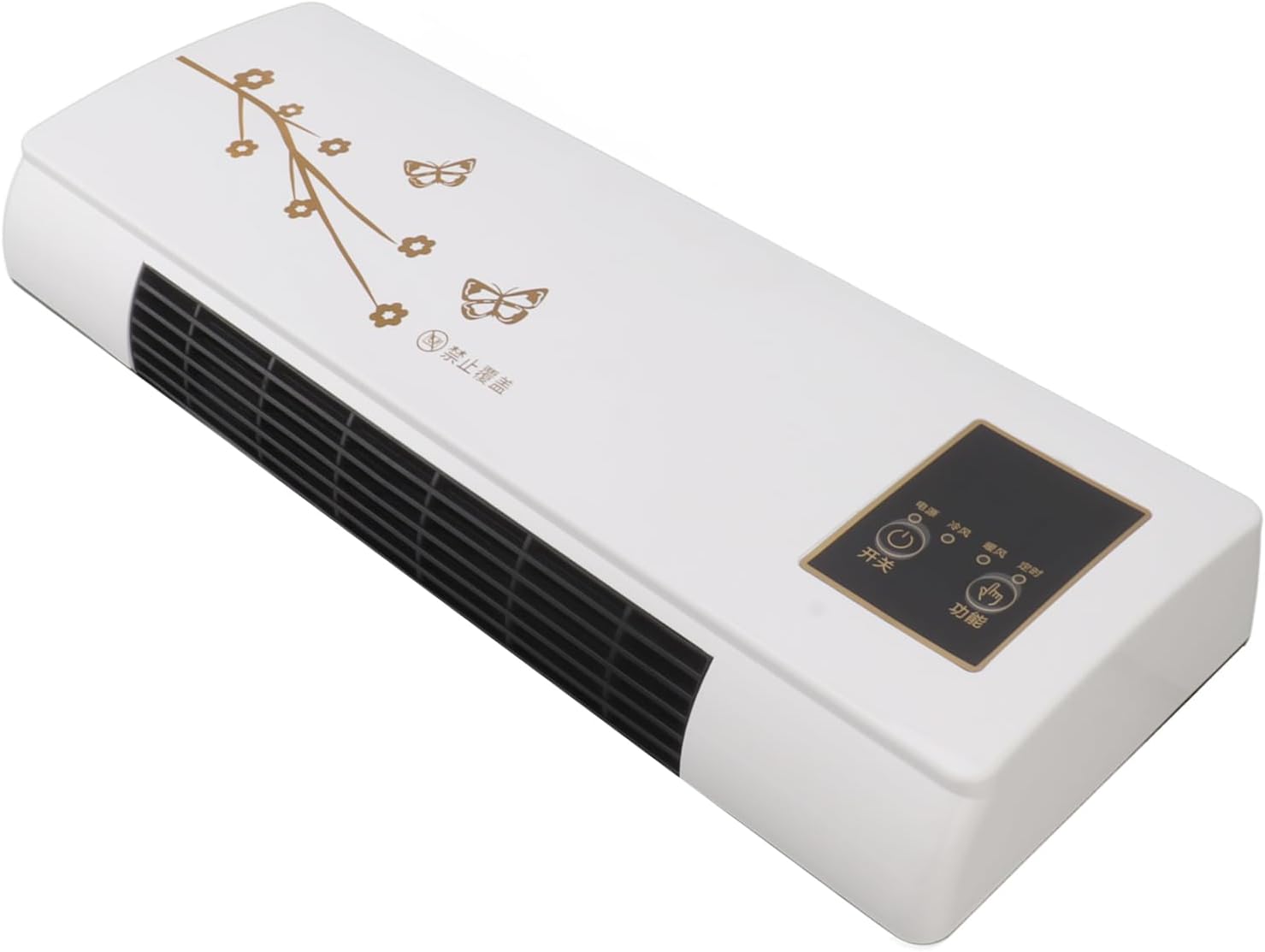  Refroidisseur D'air Par évaporation Mural, Fonction De Minuterie De 1 à 6 Heures. Machine De Chauffage Mural De Refroidissement Pour La Salle De Bain