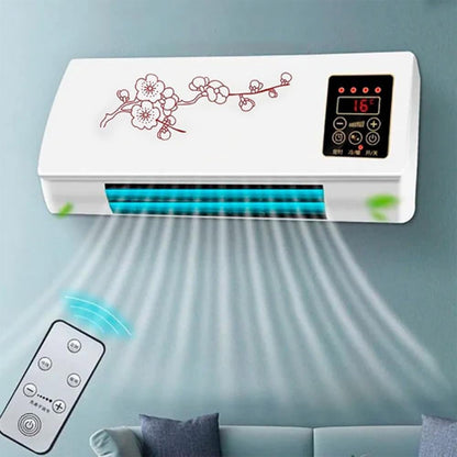  Petit Réchauffeur De Climatiseur,Refroidisseur Et Réchauffeur Ultra Silencieux, Avec Télécommande, Climatiseur Portable Pour La Maison/bureau/chambre (Blanc)