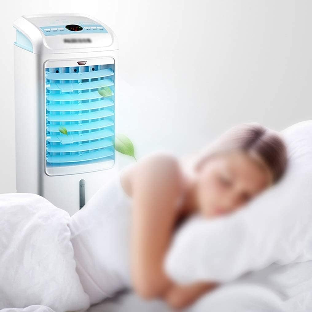 GENERIC Refroidisseur D'air Pour Bureau à Domicile Refroidisseurs D'air Refroidisseurs Par évaporation, Climatiseur Portable évaporatif Avec Ventilateur Humidificateur De Brumisation Télécommandé Et