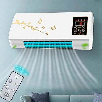  Petit Réchauffeur De Climatiseur,Refroidisseur Et Réchauffeur Ultra Silencieux, Avec Télécommande, Climatiseur Portable Pour La Maison/bureau/chambre (Blanc)