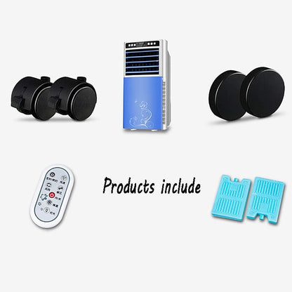  Refroidisseur D'air Portatif De Ménage De Ventilateur De Climatiseur Portatif Avec Le Climatiseur Froid Simple Ultra-Silencieux Portatif à Télécommande 750MM*360MM*300MM