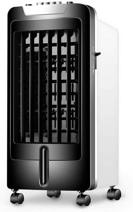  Climatiseur Portable Refroidisseur D'air Silencieux Mobile Mini Air Refroidisseur Humidificateur 3 Vitesses Ventilateur De Climatisation Chambre (Refroidisseur D'air Et Chauffage)
