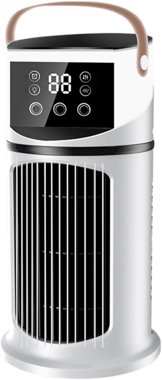  Climatiseur Mobile - Climatiseur Mobile Pour Intérieur | Purificateur Avec Éclairage LED Et 9 Vitesses Pour Études, Sommeil, Réunions Et Lecture