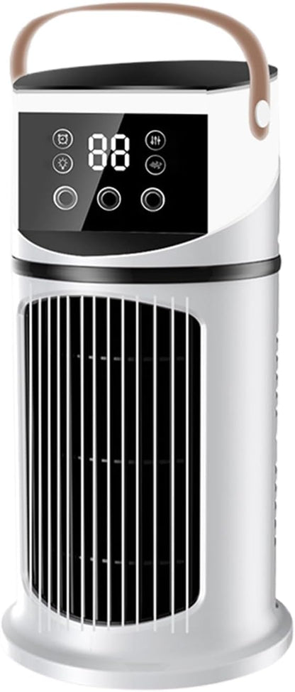  Climatiseur Mobile - Climatiseur Mobile Pour Intérieur | Purificateur Avec Éclairage LED Et 9 Vitesses Pour Études, Sommeil, Réunions Et Lecture