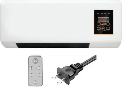  Ventilateur De Refroidissement Mural 2-en-1 Climatiseur Portable, Plug & Play D'économie D'énergie, Refroidisseur D'air Silencieux Pour La Chambre De Bureau à Domicile, Blanc 54x20cm