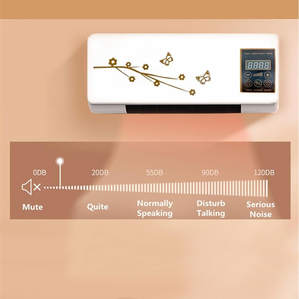  Petit Réchauffeur De Climatiseur,Refroidisseur Et Réchauffeur Ultra Silencieux, Avec Télécommande, Climatiseur Portable Pour La Maison/bureau/chambre (Blanc)