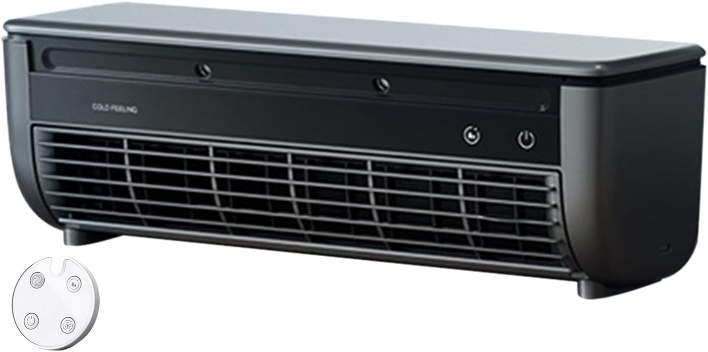  Climatiseur Mural Portable, Rechargeable Par USB, Sans Perçage, Pour Bureau, Refroidissement Rapide, Petit Rafraîchisseur D'air Pour Cuisine Et Chambre À Coucher.