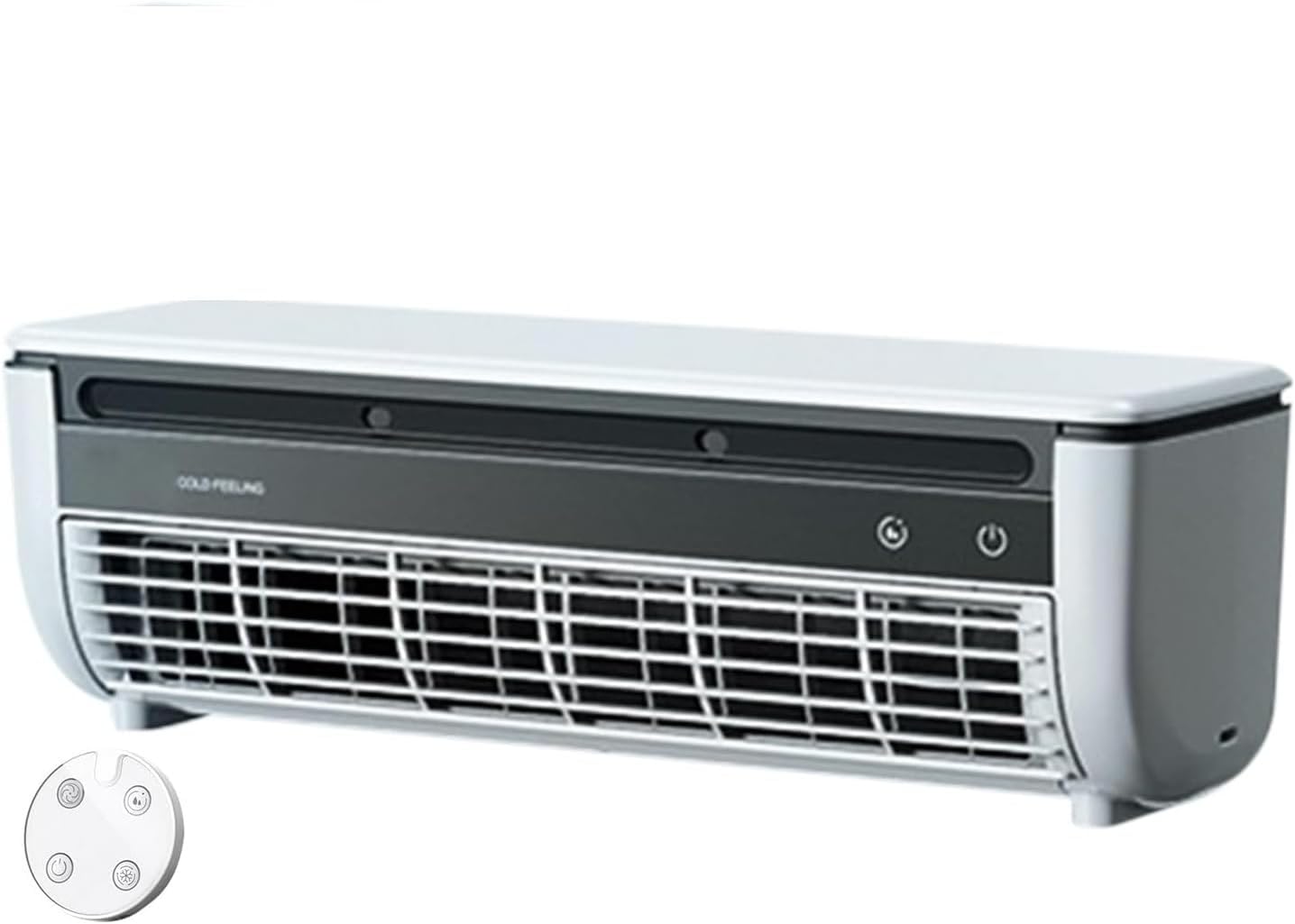  Ventilateur Rafraîchisseur D’air, Appareil De Ventilation À Trois Vitesses Rechargeable Sans Fil, Dispositif De Fraîcheur Pour Maison, Chambre, Camping-Car, Cuisine, Salle De Bain Et Salle De Sport