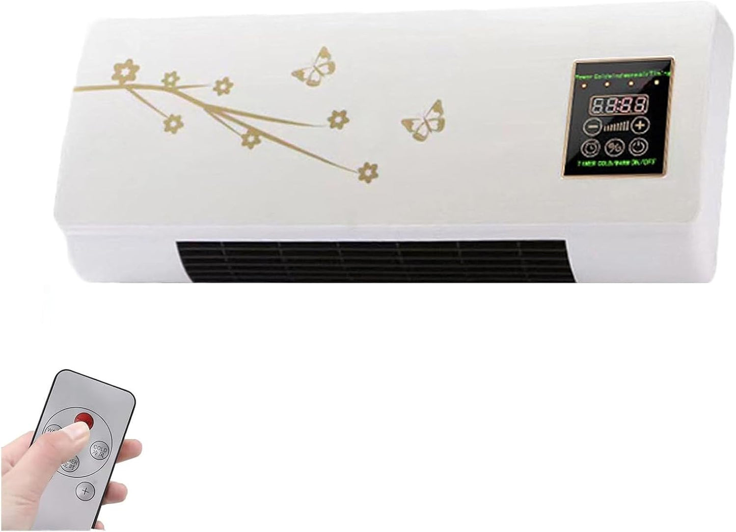  Air Portable Fan Climafy Split Max Refroidissement Et Hot Without Installation Télécommande Compacte Télécommande Bureau à Domicile Hiver D'été Sous Consommation énergétique