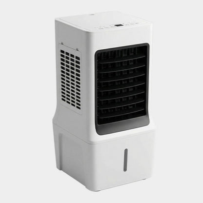 GENERIC Refroidisseur évaporatif Portable Avec Réservoir De 12L, Humidificateur Silencieux Avec 60° Pivotant, Climatisation à économie D'énergie Pour Chambres Et Bureau, Refroidissement Sans Tube