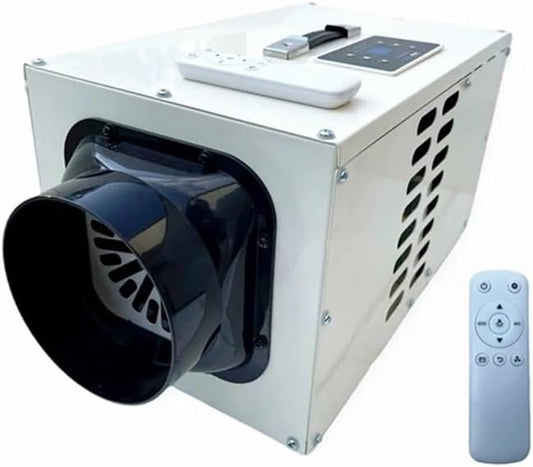 Climatiseur CC Climatiseur Portable 12 V CC Avec Télécommande, Faible Bruit, Haute Efficacité, Refroidissement 500 W-700 W