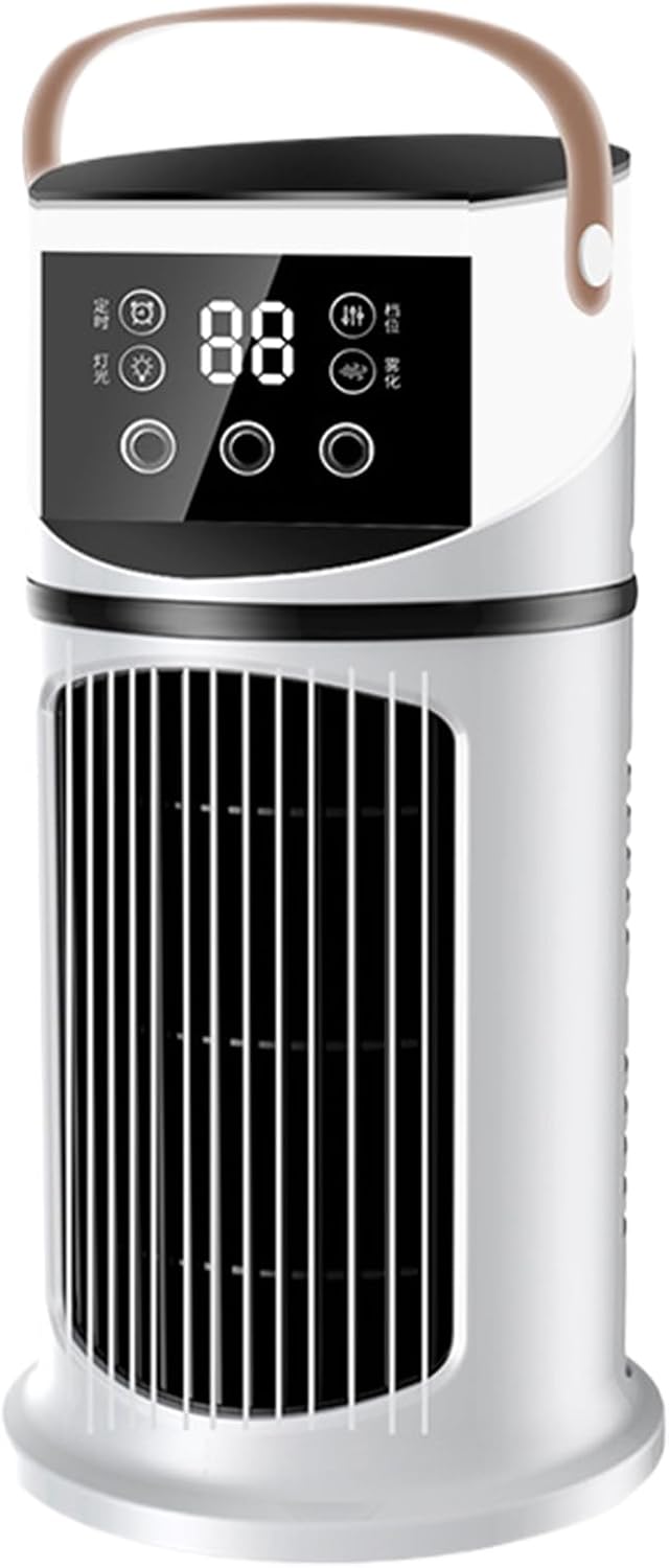GENERIC Ventilateur AC Portable | Souffleur D'air Par évaporation | Unité AC évaporative Ventilateur Personnel Pour Bureau, Voiture, Chambre à Coucher, Bureau, Camping, Tente, Dortoir