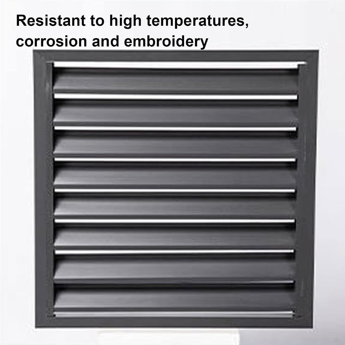GENERIC Housse De Protection En Alliage D'aluminium Pour Climatiseur Extérieur Et Intérieur, Protection Contre La Pluie Et La Poussière, Clôture élégante Pour Unité De Climatisation, Couleur Blanche, Design