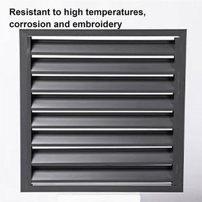 GENERIC Housse De Protection En Alliage D'aluminium Pour Climatiseur Extérieur Et Intérieur, Protection Contre La Pluie Et La Poussière, Clôture élégante Pour Unité De Climatisation, Couleur Blanche, Design