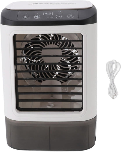  VGEBY Mini Climatiseur Portable, Matériau ABS, Ventilateur De Refroidissement Alimenté Par USB 12 W Avec Réservoir D'eau De 900 Ml Pour Une Utilisation Dans La Chambre à Coucher Du Bureau à Domicile