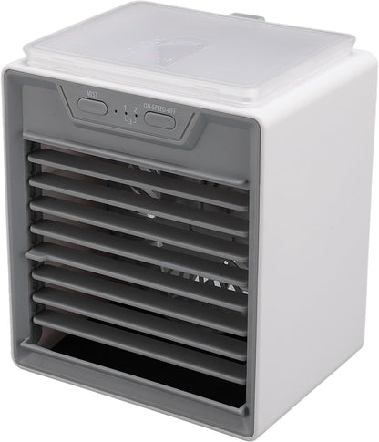  Jectse REFROIDISSEUR D'AIRS PAR ÉVAPORATION, Ventilarice De RefroidIlement Portable Avec Atomiseur à Ultrasons, Mode Brise, 2 Niveaux De Brume, 3 Visses De Ventilateur, Minuterie Et