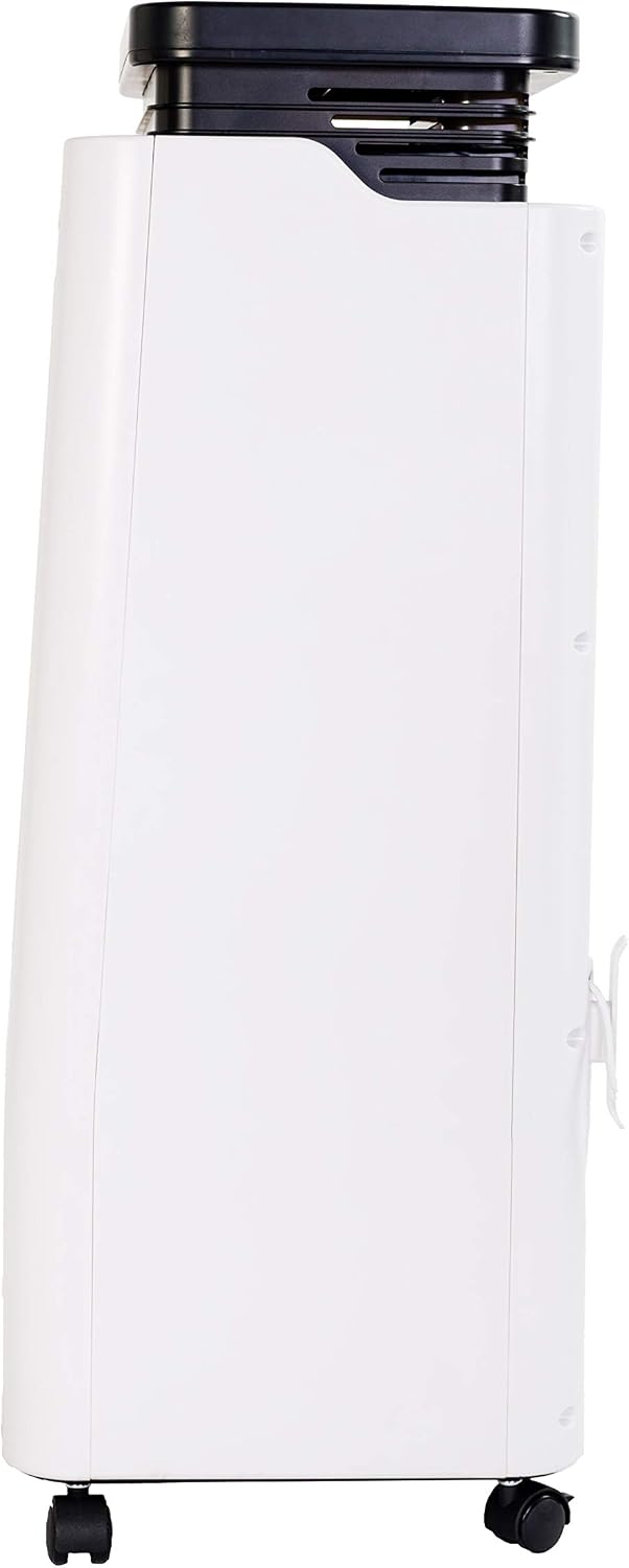  Haverland ASAP | Rafraîchisseur D'Air Mobile | 60W | Faible Consommation | 20 M² | 5.5L | 3 Vitesses | Silencieux | Oscillation Verticale Et Horizontale | Mode Bébé Et ECO | Anti-moustique