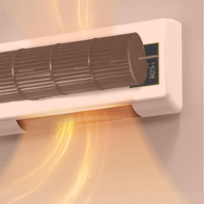  TOPINCN Mini Climatiseur Mural, Chauffage Rapide Avec Minuterie Et Télécommande, Climatiseur Portable Intelligent, Avec Télécommande Pour Le Bureau à Domicile