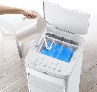  Ventilateur De Climatiseur Portable Climatiseur Portable, Refroidisseur D'espace Mobile, Climatisation Silencieuse, Ventilateur De Tour Oscillant, Purificateur D'humidificateur De Ventilateur De Tour