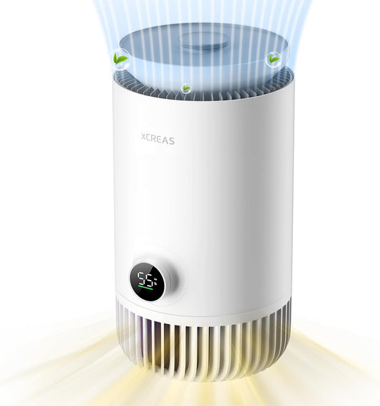  Humidificateur D'air 2-en-1 Avec Purificateur – Performance D'humidification Hygiénique Pour Pièce Jusqu'à 20 M², Réservoir 3L, 400 Ml/h – Filtre HEPA NanoProtect + Filtre à Charbon Actif