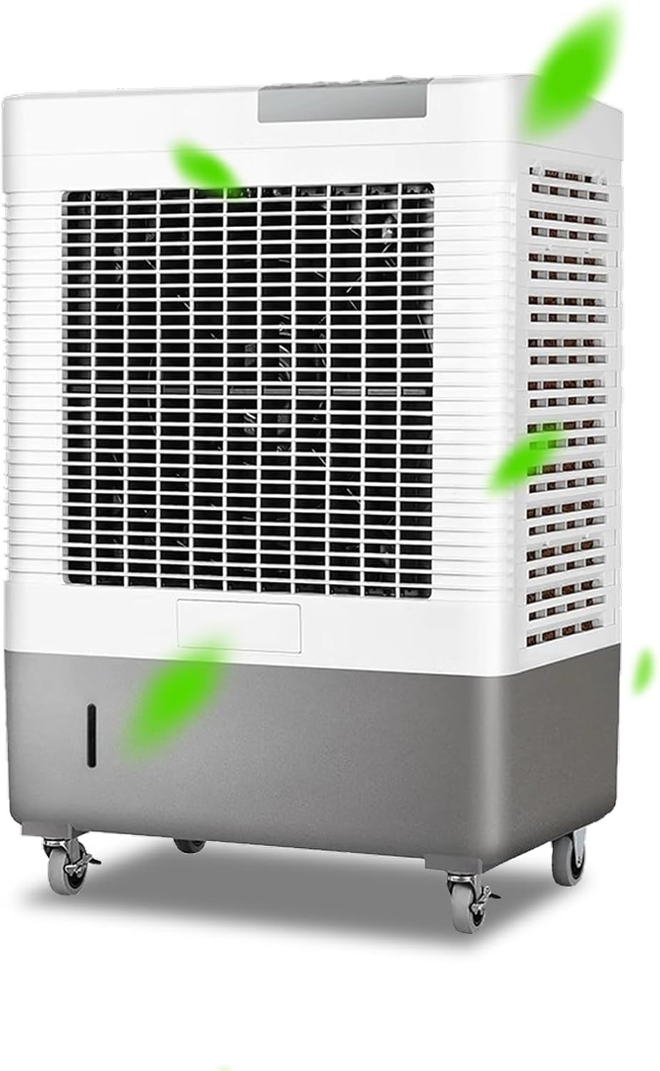  Refroidisseur D'air Par évaporation, Refroidisseur D'eau Industriel Portable Pour Marais, Réservoir D'eau De 10,5 Gallons, 3 Vitesses, Pour Maison, Garage Et Terrasse