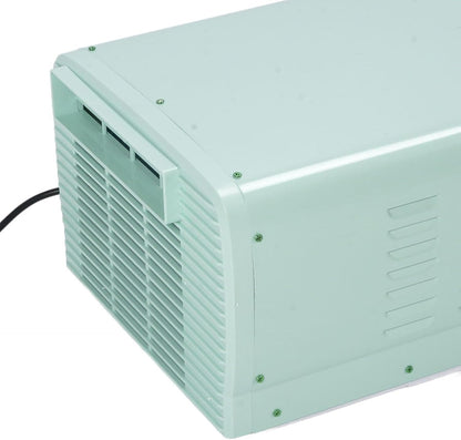  SIXRUN Climatiseur Portable 2300BTU Pour Camping Avec TéléCommande à Commande Vocale Pour VR Bureau Maison Petites Pièces Jusqu'à 150 Pieds Carrés (Prise UE 220V)
