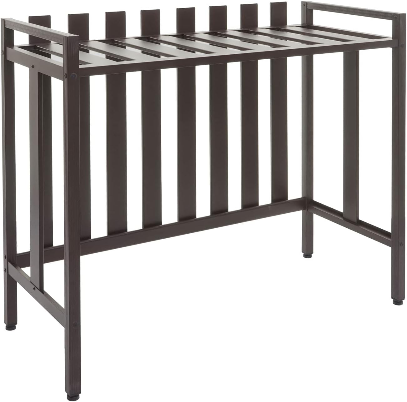  Mendler Cache Pour Climatiseur/Pompe à Chaleur HWC-K58 Métal 80x90x39cm Marron