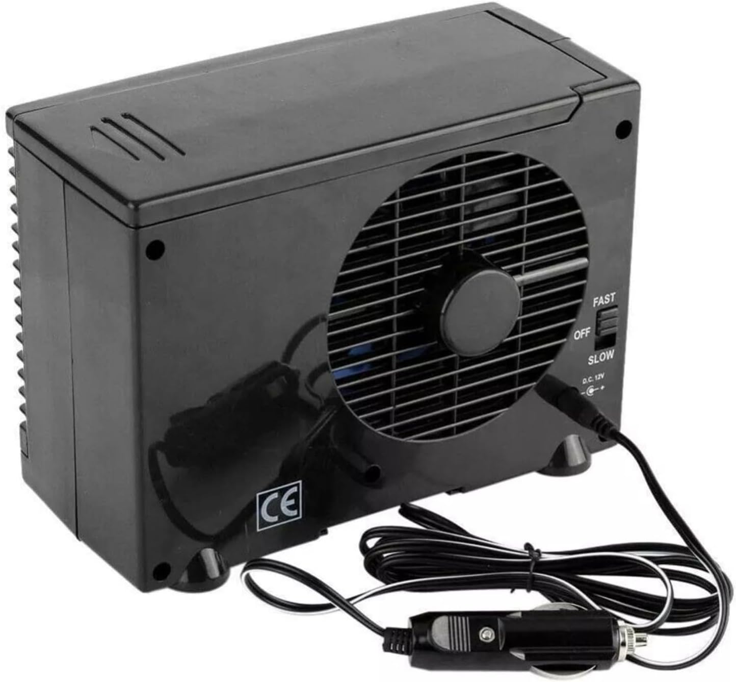  Ventilateur Portable Pour Voiture Avec Climatiseur Réglable Et Refroidissement Par évaporation Pour Améliorer Le Flux D'air Et Le Confort De L'habitacle Du Véhicule