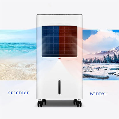 GENERIC Refroidisseur D'évaporation Portable Avec Télécommande - Unité De Refroidissement Mobile Efficace Pour L'énergie Pour La Maison Ou Le Bureau, Conception Compacte, Idéal Pour L'utilisation Estivale