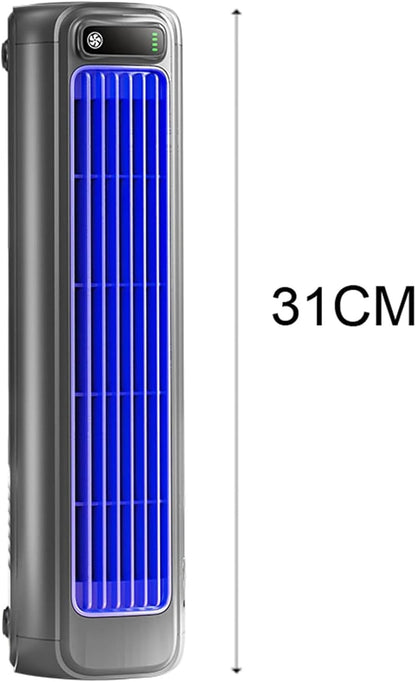 GENERIC Migilife Ventilateur De Climatisation Portable Ace – 3 Vitesses AC De Bureau Avec Chargement USB, Refroidissement Compact Pour Une Utilisation Au Bureau/à La Maison (couleur : Noir)
