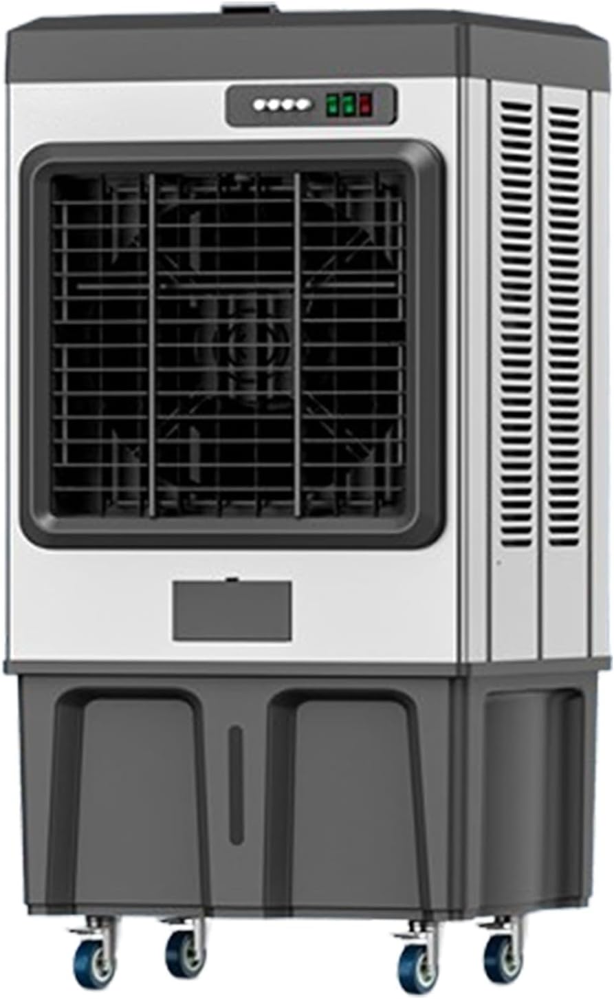  Climatiseur Portable Personnel Pour Marais, Avec Réservoir De 180 L Et 3 Vitesses, Climatiseur À Évaporation Pour Chambre, Bureau, Extérieur(62 * 42 * 130cm)