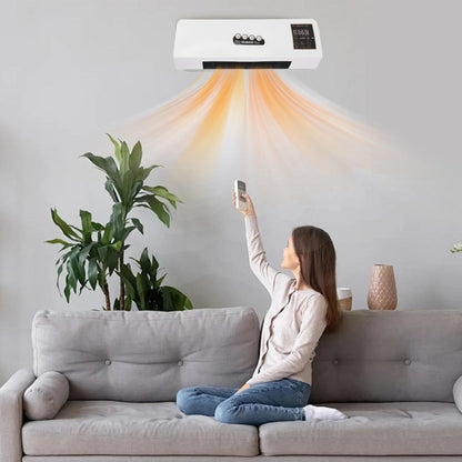 Petit Ventilateur Climatiseur Mur Monté | Unité Split Climatiseur Portable,2000W De Fenêtre Sans Conduit Pour Salon, Chambre, Dortoir, Camping-Car, Garage, Camping