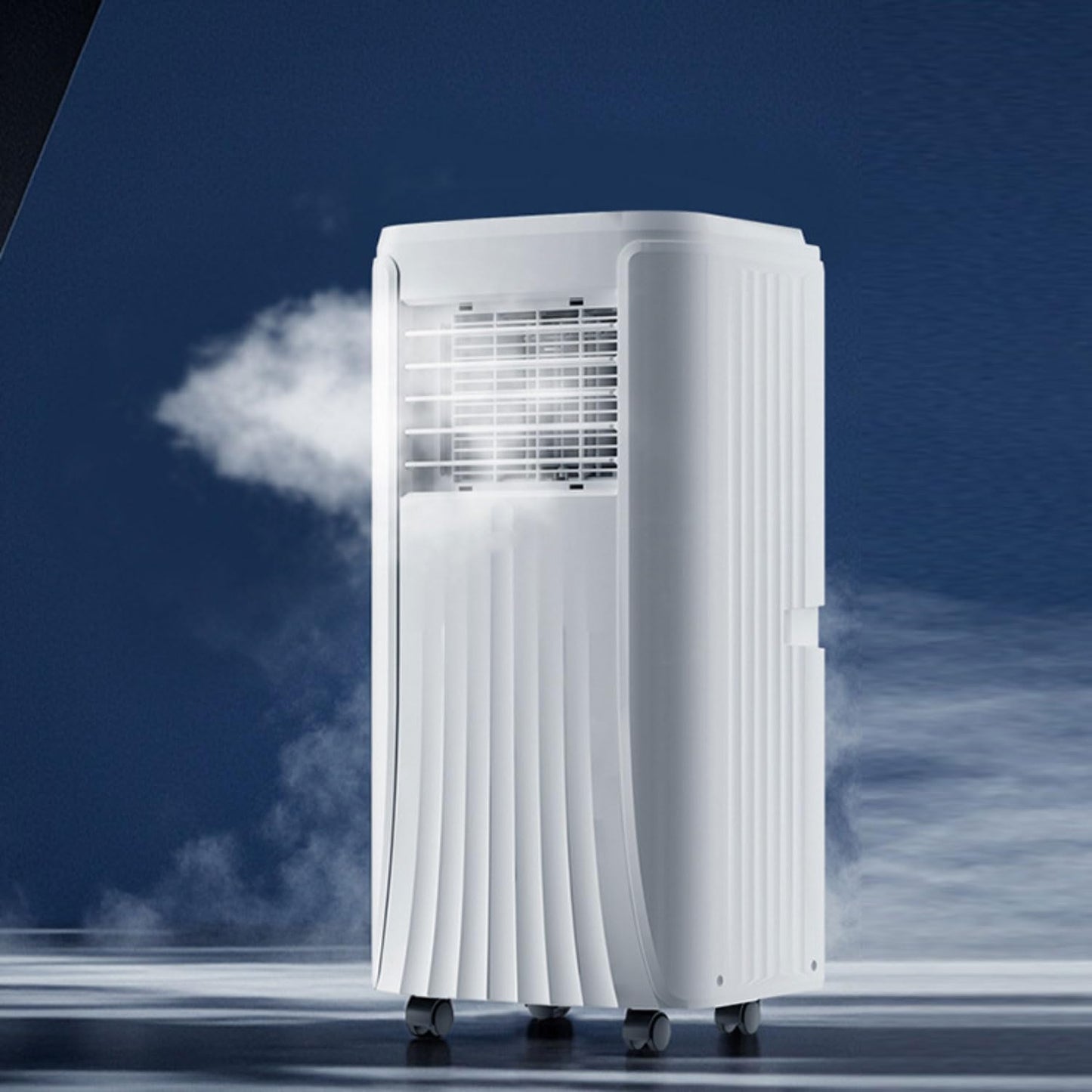 GENERIC Climatiseur Portable Avec Télécommande, Silencieux Et Doté D'un Ventilateur Et D'un Déshumidificateur, Avec Minuterie 24 H. Idéal Pour La Chambre, Le Bureau Ou Le Camping.