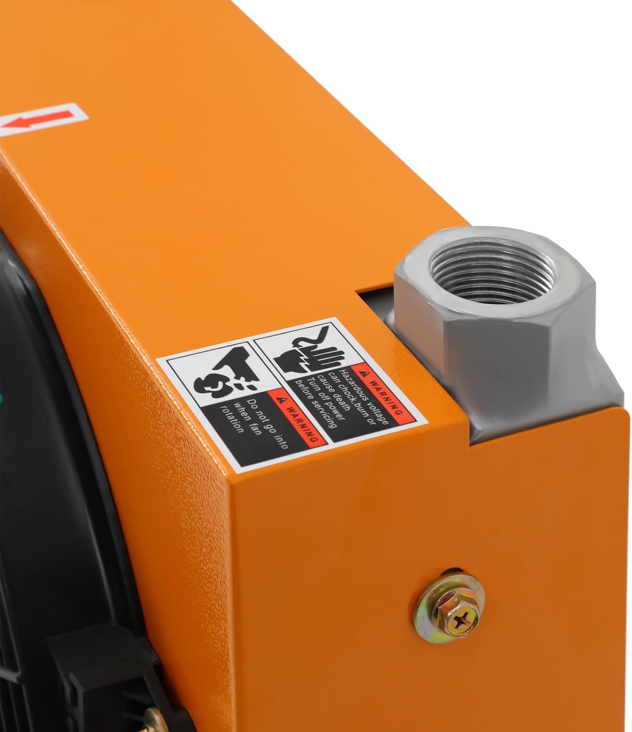  Refroidisseur D'air Hydraulique, 120 W CC 12 V, Refroidisseur D'huile Refroidi Par Air, 6000 Kcal/h, 100 L/min, Faible Bruit De Travail, Pour Huile Hydraulique, Transmission Et Mécanismes De
