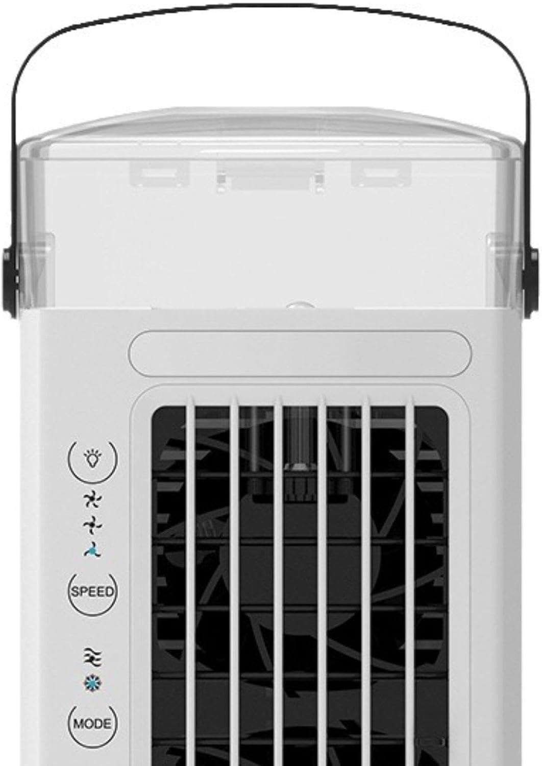  F Fityle Climatiseur Portable 3 En 1, Ventilateur Rafraîchisseur Avec Humidificateur Et Purificateur, 3 Vitesses, Écran Tactile, Réservoir 480ml, Silencieux Pour Bureau Et Chambre