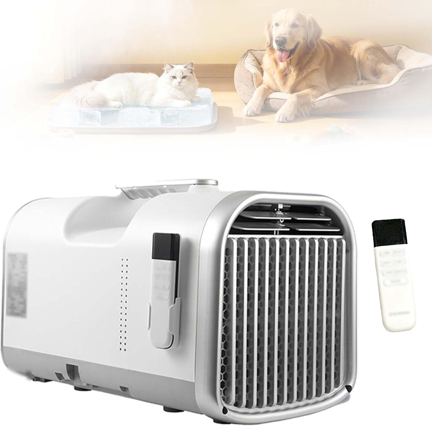  Climatiseur Compact, Unité De Climatisation Portable 4400/5100 BTU Avec Télécommande, Ventilateur De Refroidissement Ultra Silencieux Pour Les Petites Chambres, Tente, VR, Camping
