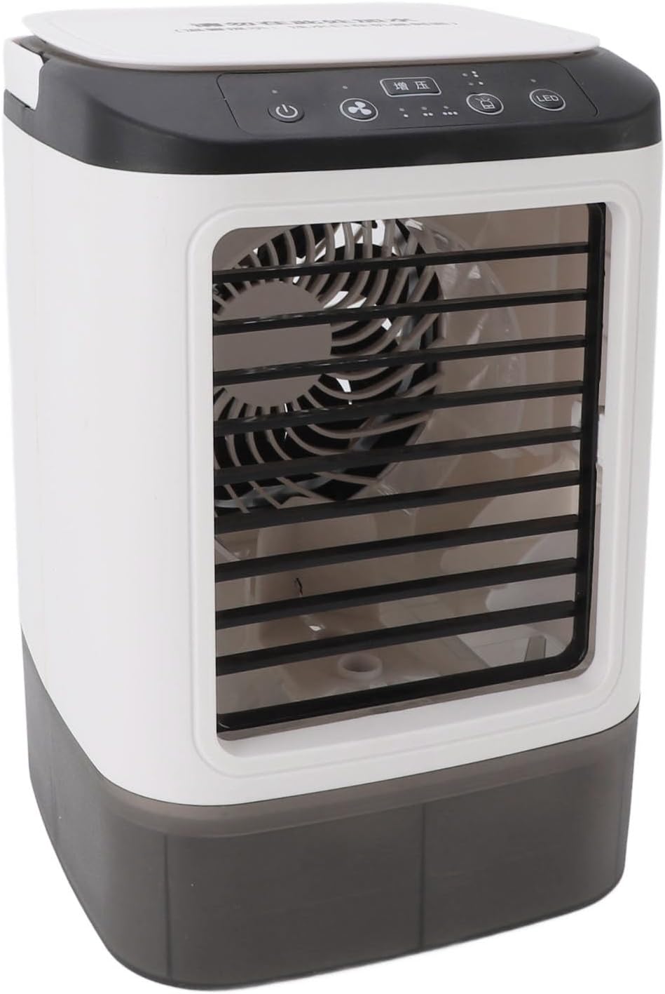  Alomejor Mini Ventilateur De Refroidissement, Humidificateur, Brumisateur, Refroidisseur D'air, Alimenté Par USB, Pour La Maison, Le Bureau, Réservoir D'eau De 900ml, Matériau ABS