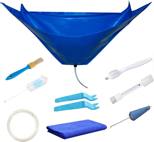  Kits De Nettoyage Pour Climatiseur Split étanche, Sac De Service Pour Climatiseur Mural - Couverture De Nettoyage Anti-poussière Pour Climatiseurs Suspendus De 1~1,5P