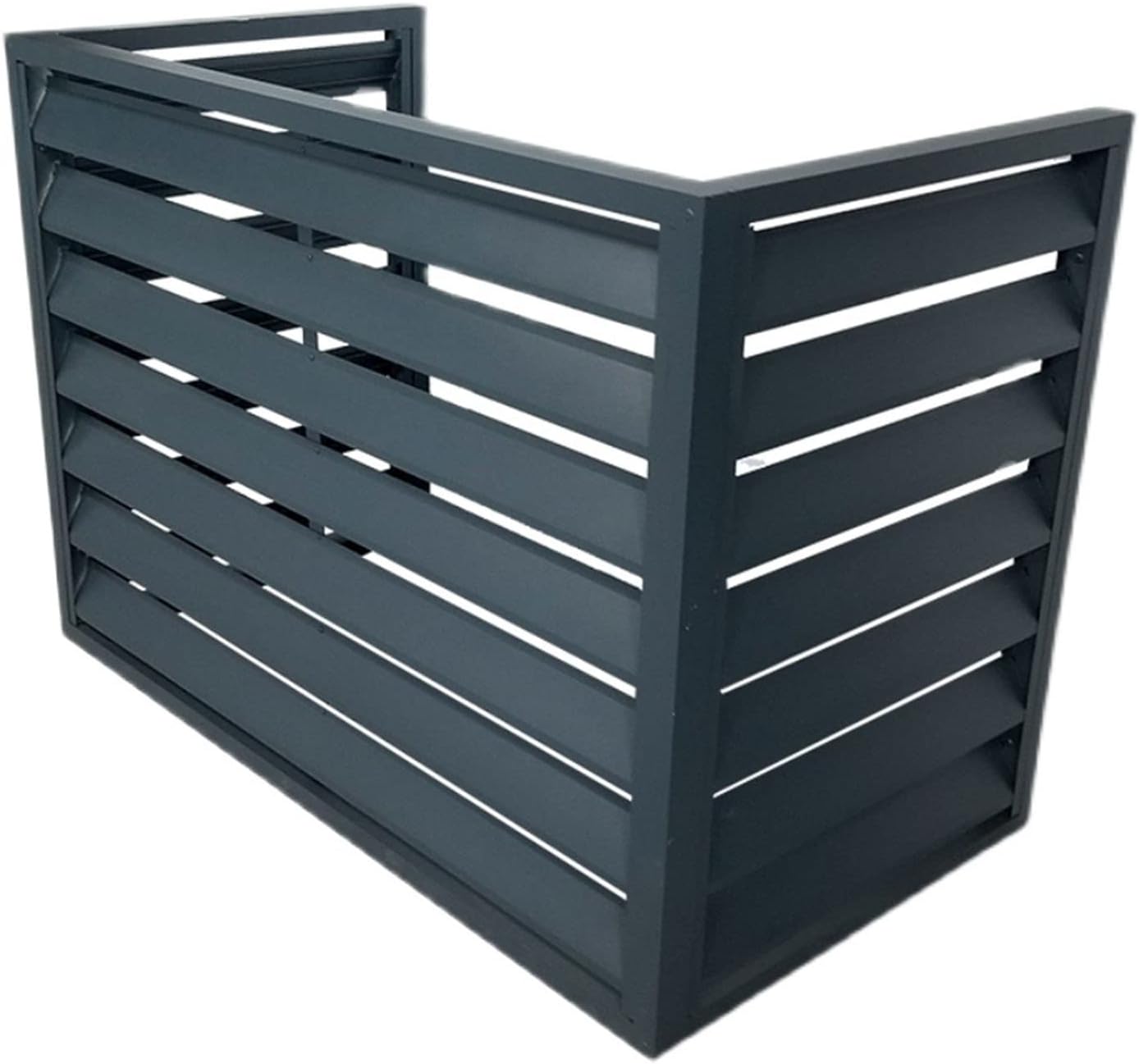 GENERIC Housse De Protection Pour Climatiseur Extérieur – Boîtier De Pompe à Chaleur En Aluminium Pour Unités De Climatisation Extérieures, Design Résistant Aux Intempéries